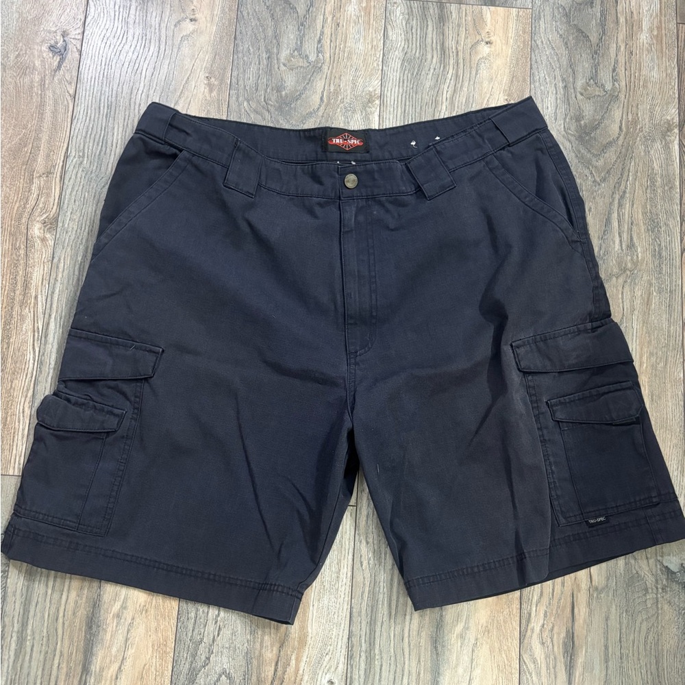 Tru-Spec Men's 24 7 Cargo Shorts Tan Brown Size 40/9 Tactical Utility